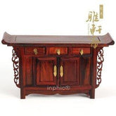 INPHIC-微縮家具紅木工藝品 三連臺模型 微型 明清